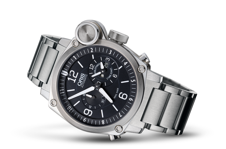 BC4 フライトタイマー - 01 690 7615 4164-07 8 22 58 | Oris